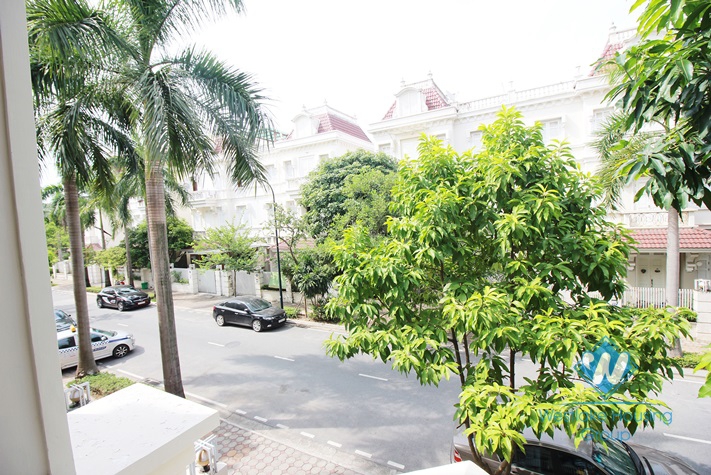 Beautiful house for rent with garden around in Ciputra, Tay Ho, Ha Noi